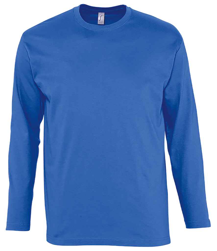 SOL'S Monarch Long Sleeve T-Shirt - Royal Blue