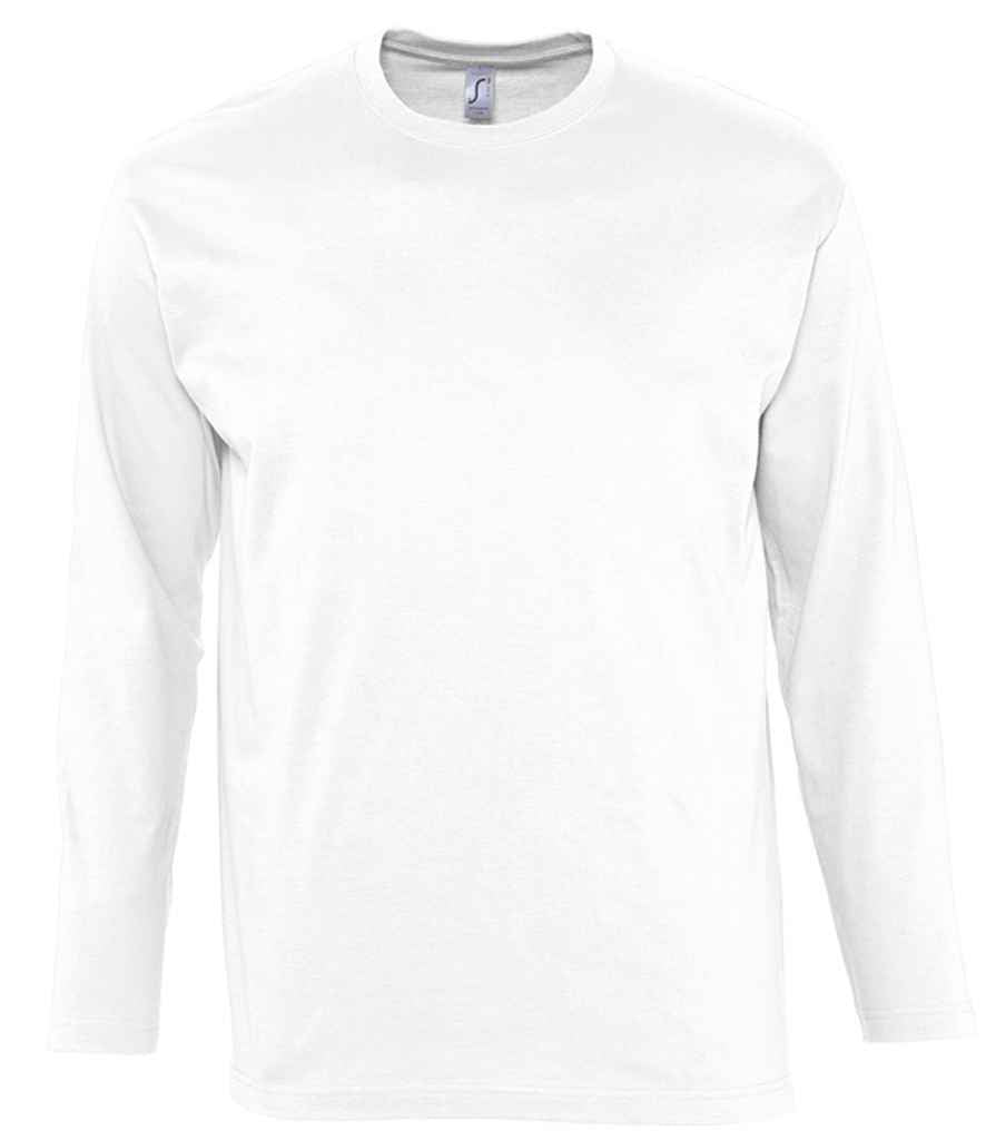 SOL'S Monarch Long Sleeve T-Shirt - White
