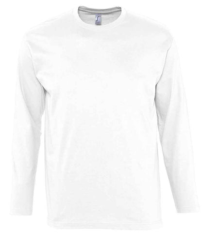 SOL'S Monarch Long Sleeve T-Shirt - White