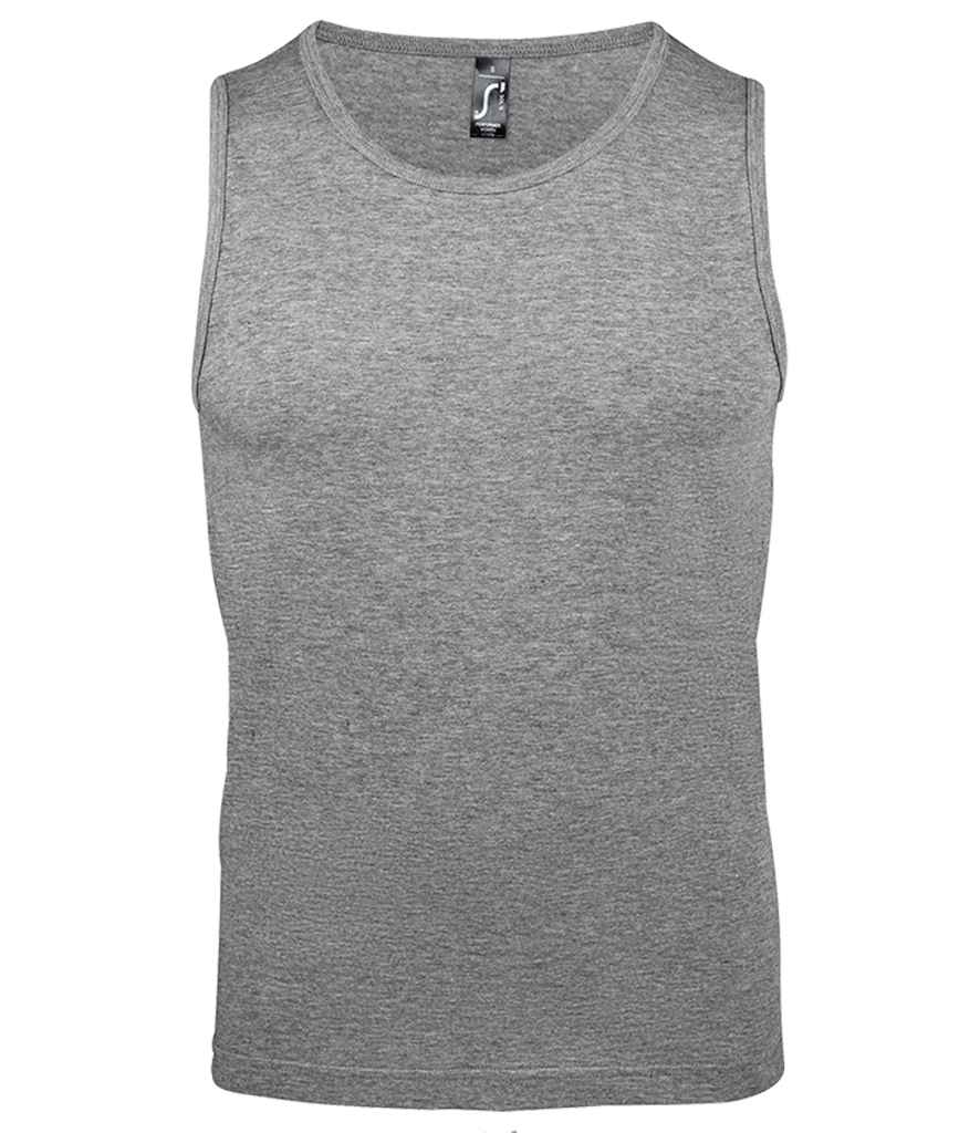 SOL'S Justin Tank Top in Grey Marl
