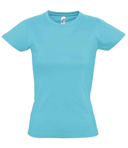 SOL'S Ladies Imperial Heavy T-Shirt - Atoll Blue