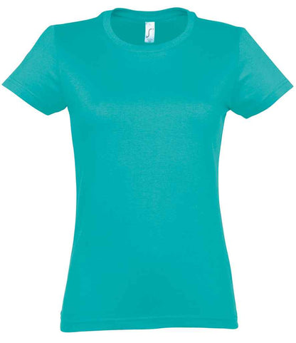SOL'S Ladies Imperial Heavy T-Shirt - Caribbean Blue