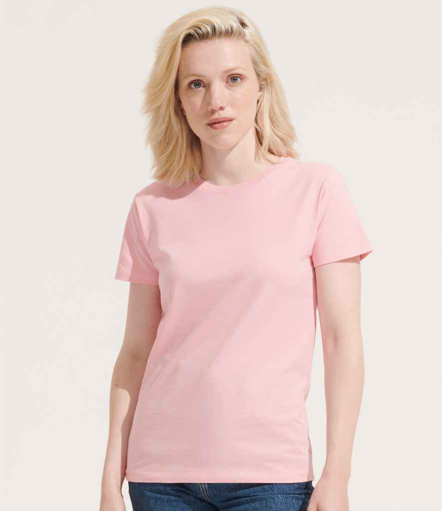 SOL'S Ladies Imperial Heavy T-Shirt - Candy Pink