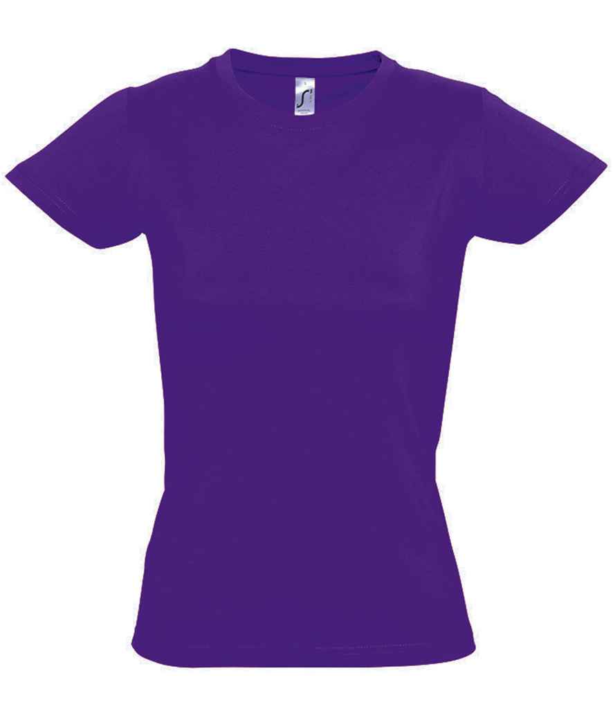 SOL'S Ladies Imperial Heavy T-Shirt - Dark Purple