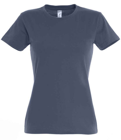 SOL'S Ladies Imperial Heavy T-Shirt - Denim