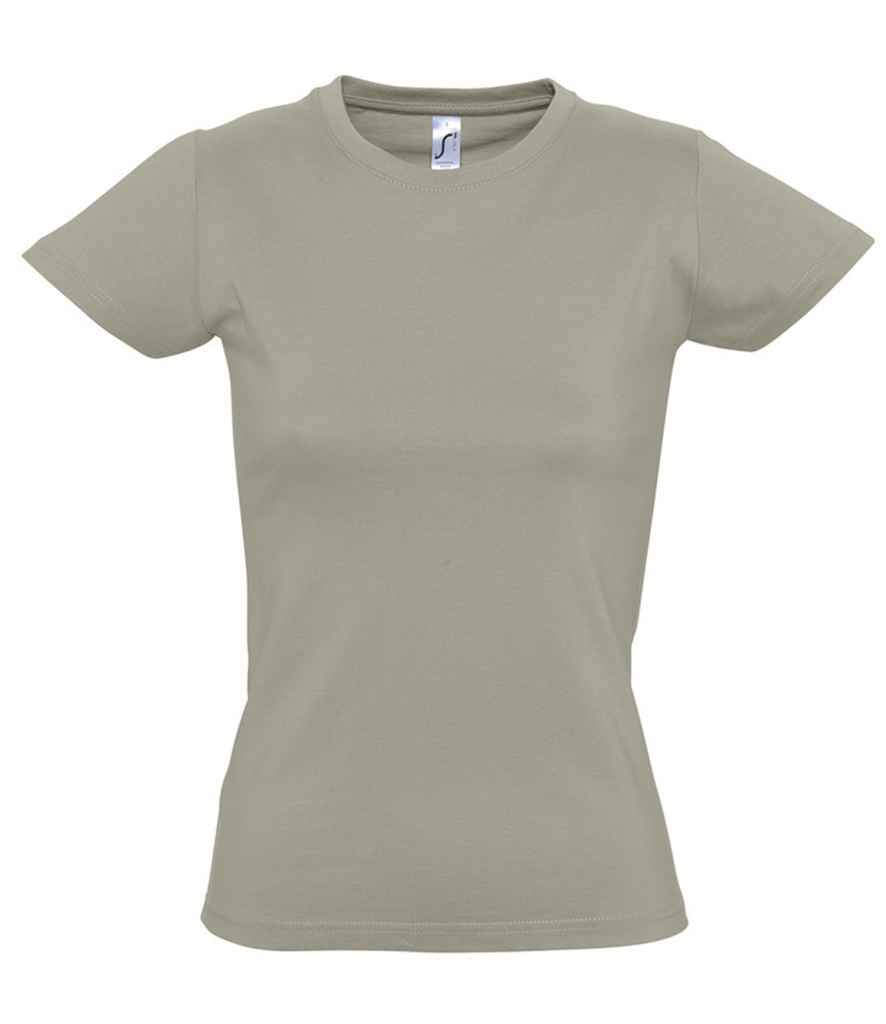 SOL'S Ladies Imperial Heavy T-Shirt - Khaki