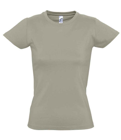 SOL'S Ladies Imperial Heavy T-Shirt - Khaki