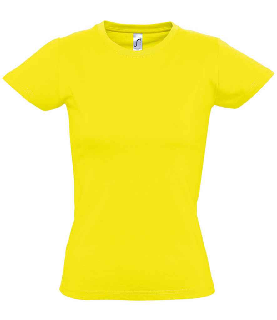 SOL'S Ladies Imperial Heavy T-Shirt - Lemon