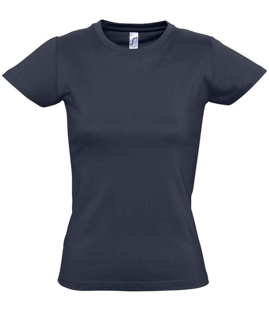 SOL'S Ladies Imperial Heavy T-Shirt - Navy