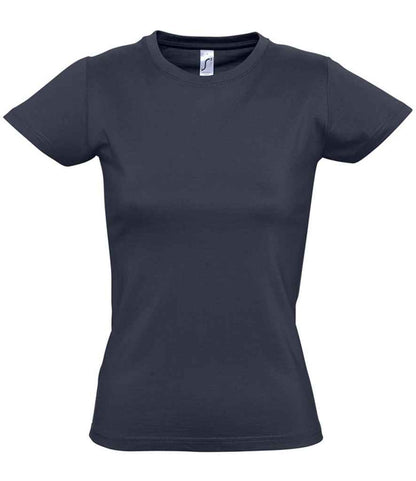 SOL'S Ladies Imperial Heavy T-Shirt - Navy