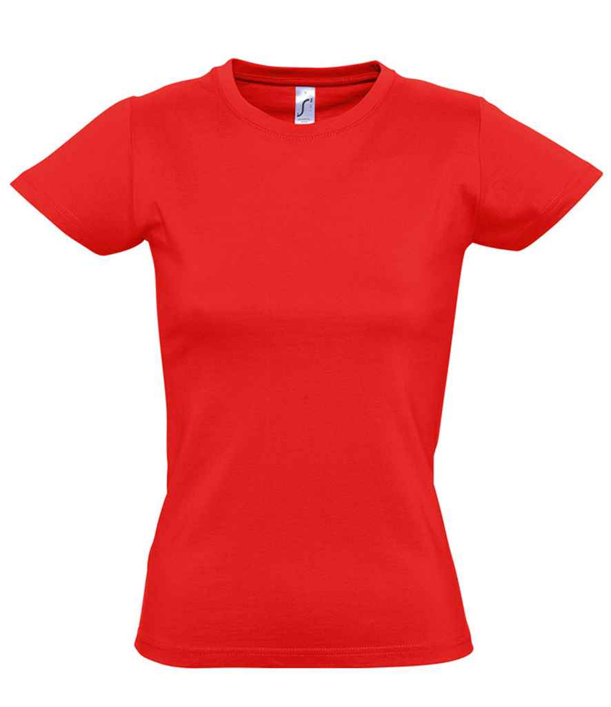 SOL'S Ladies Imperial Heavy T-Shirt - Red