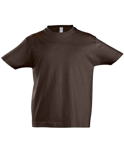 SOL'S Kids Imperial Heavy T-Shirt - Chocolate