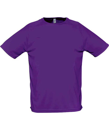 SOL'S Sporty Performance T-Shirt - Dark Purple