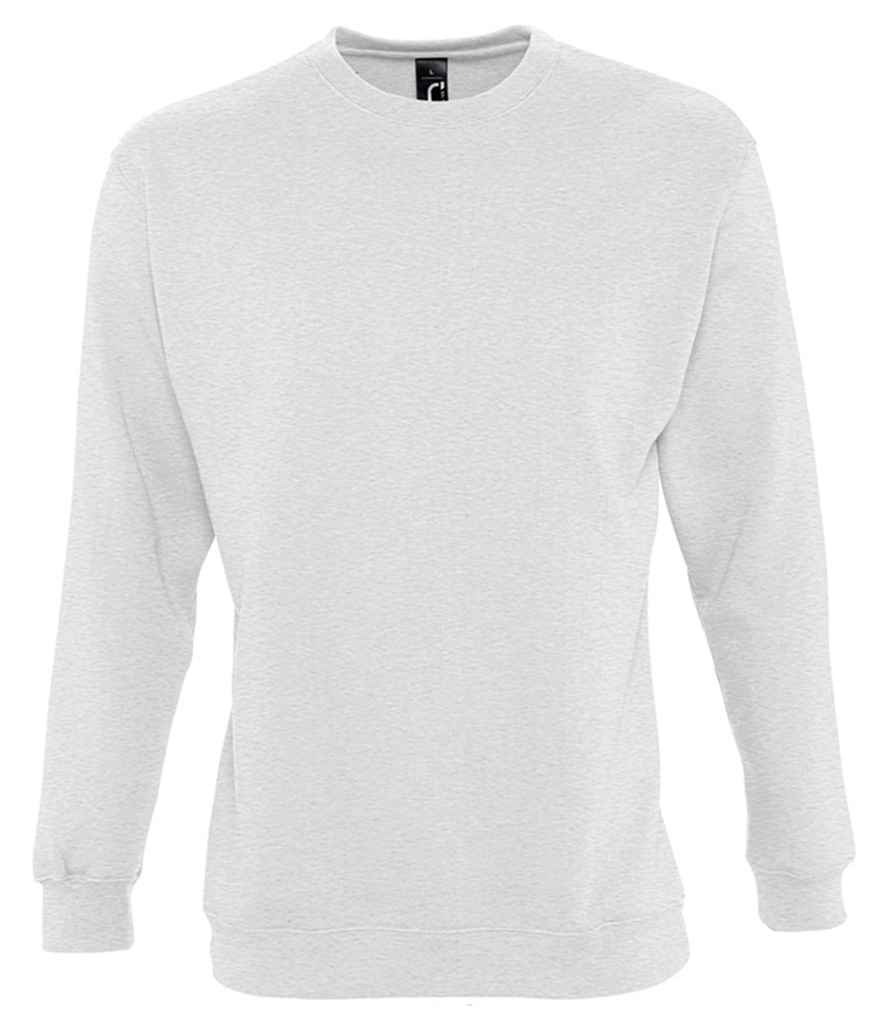 SOL'S Unisex New Supreme Sweatshirt in Ash