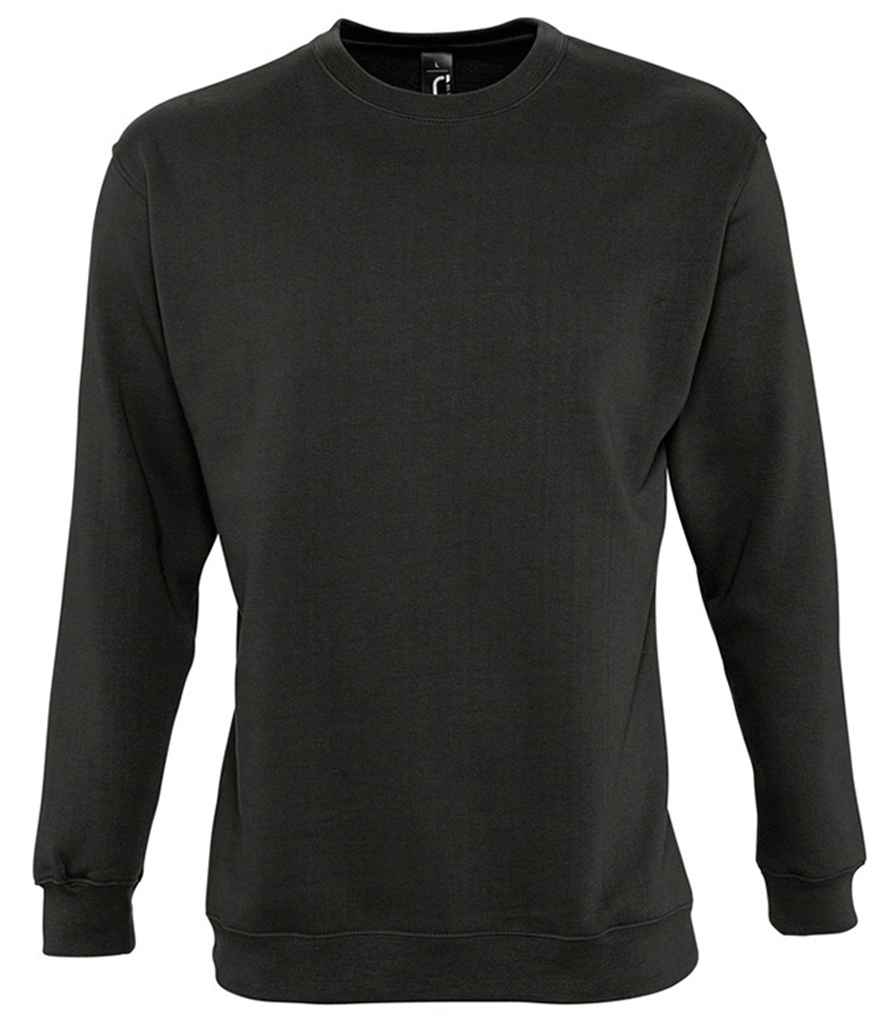 SOL'S Unisex New Supreme Sweatshirt in Charcoal