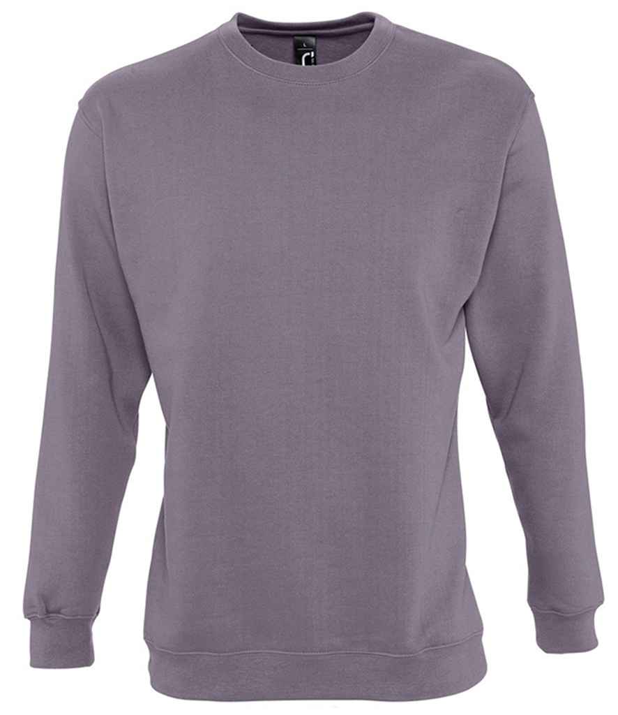 SOL'S Unisex New Supreme Sweatshirt in Grey