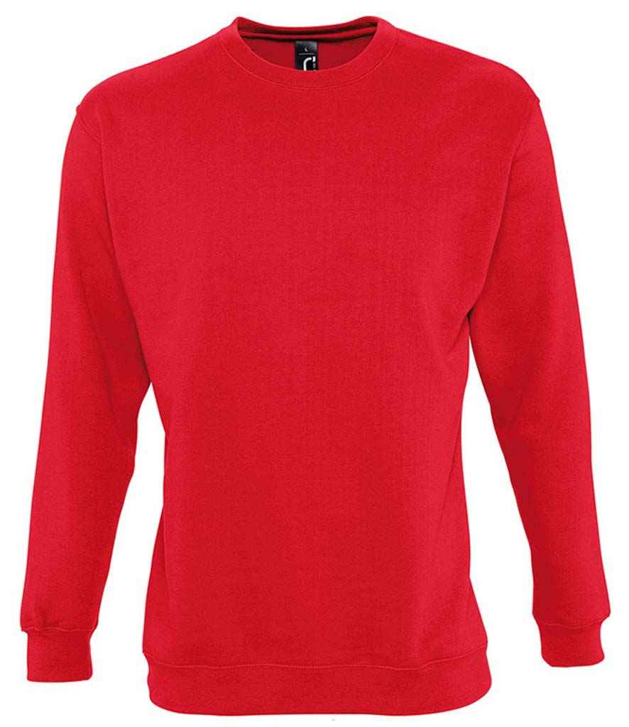 SOL'S Unisex New Supreme Sweatshirt in Red