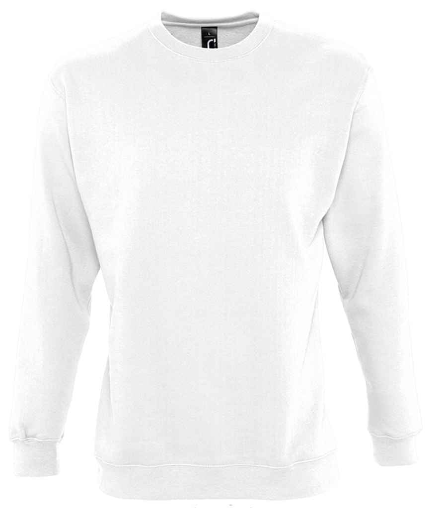 SOL'S Unisex New Supreme Sweatshirt in White
