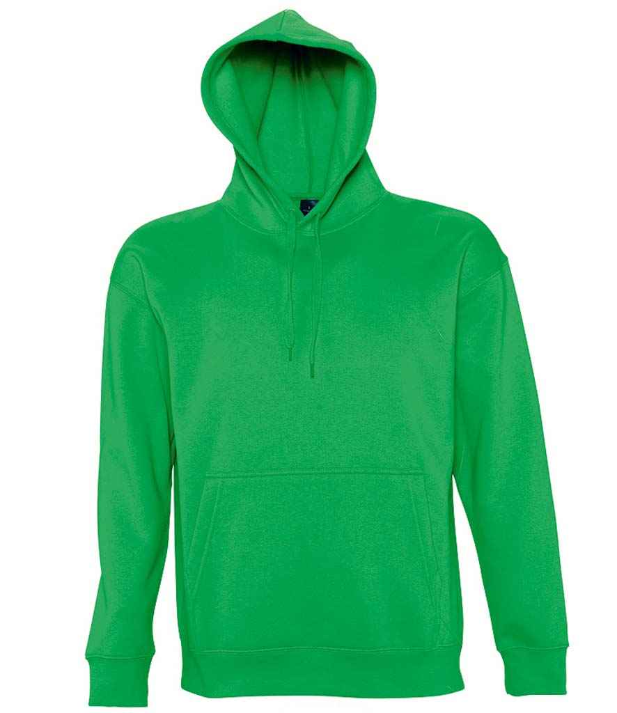 SOL'S Unisex Slam Hooded Sweatshirt in Kelly Green