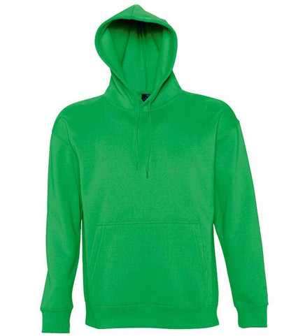 SOL'S Unisex Slam Hooded Sweatshirt in Kelly Green