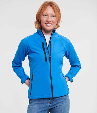 Russell Russell Athletic Ladies Soft Shell Jacket Azure