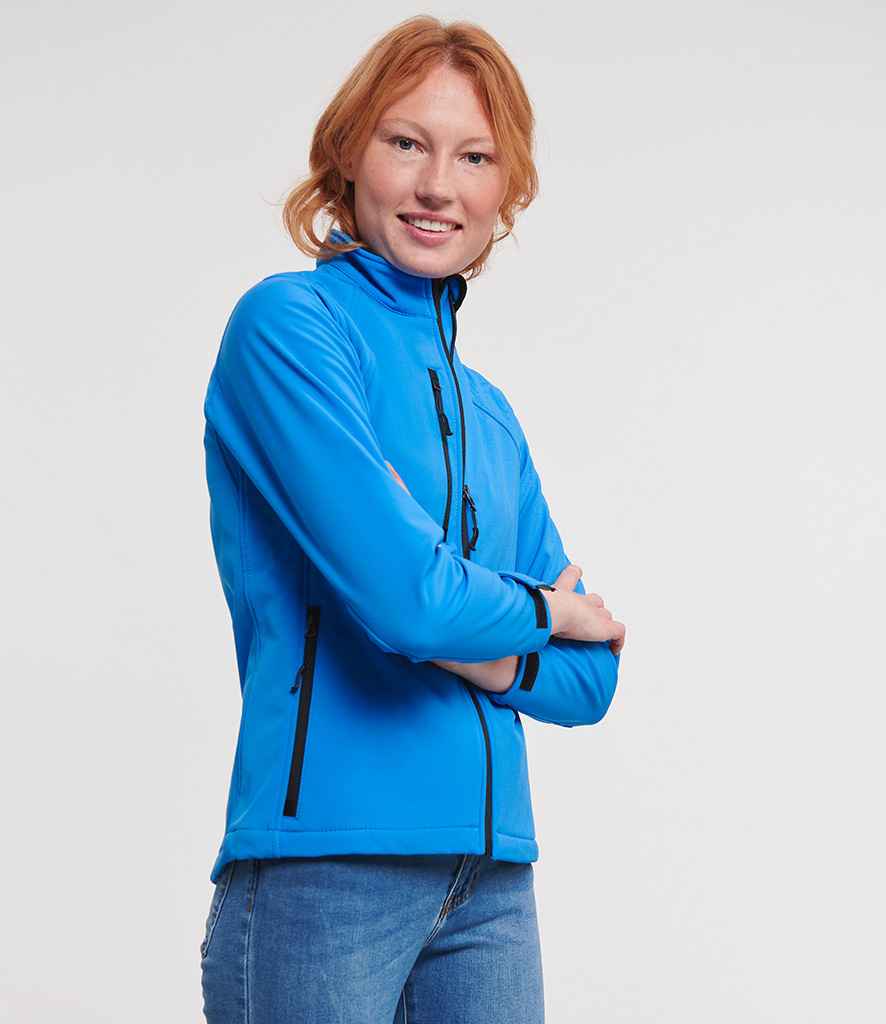 Russell Russell Athletic Ladies Soft Shell Jacket Azure
