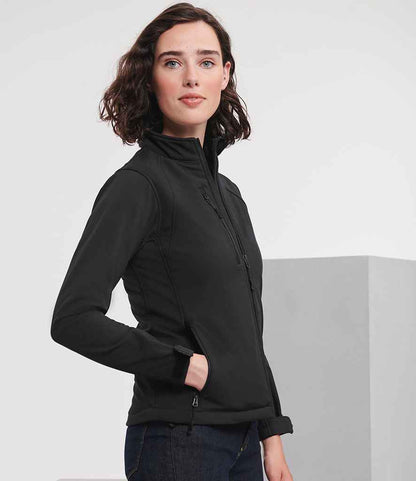 Russell Russell Athletic Ladies Soft Shell Jacket Black