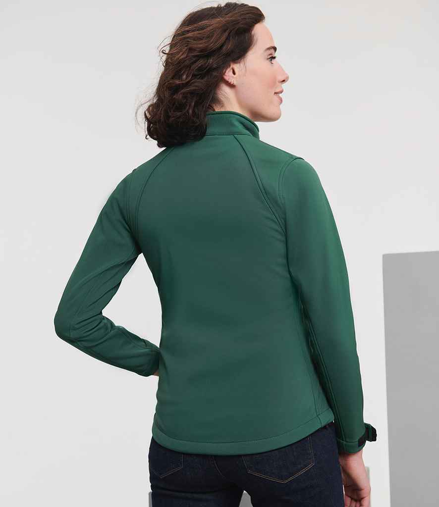 Russell Russell Athletic Ladies Soft Shell Jacket Bottle Green