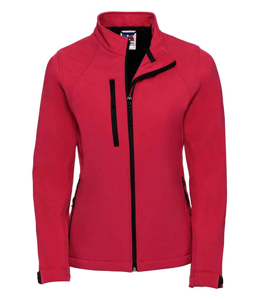 Russell Russell Athletic Ladies Soft Shell Jacket Classic Red