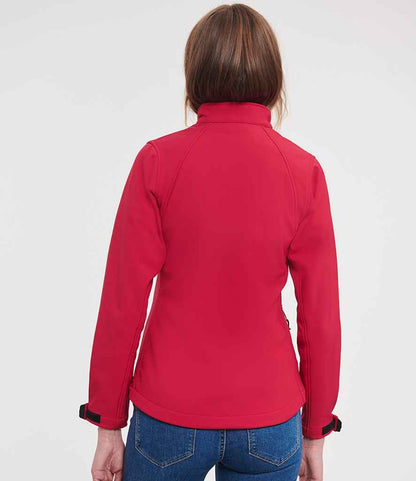 Russell Russell Athletic Ladies Soft Shell Jacket Classic Red