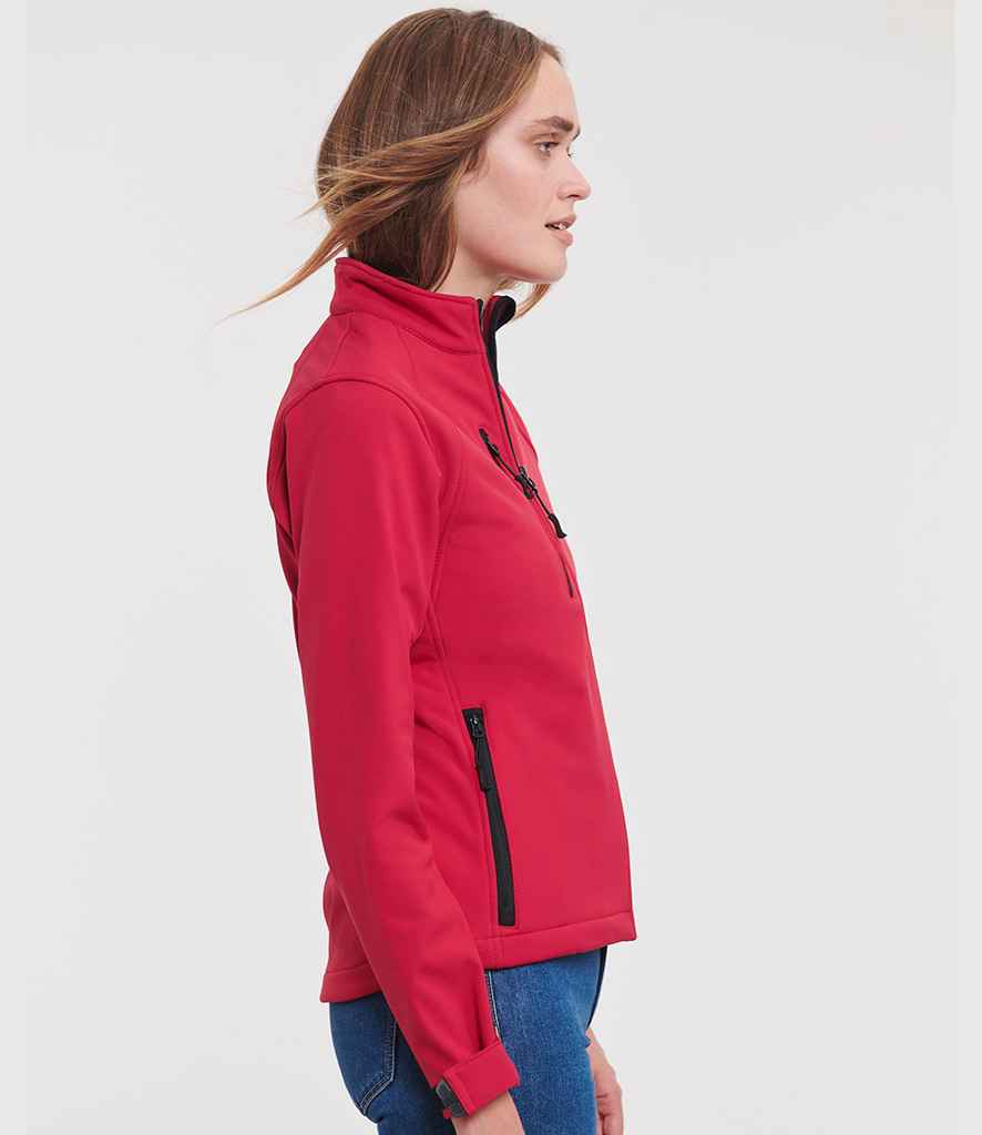 Russell Russell Athletic Ladies Soft Shell Jacket Classic Red