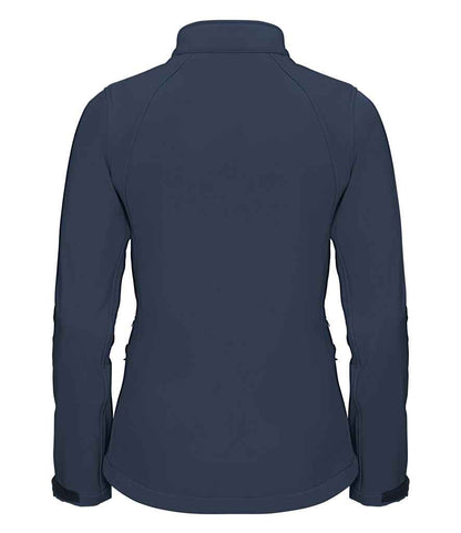 Russell Russell Athletic Ladies Soft Shell Jacket French Navy