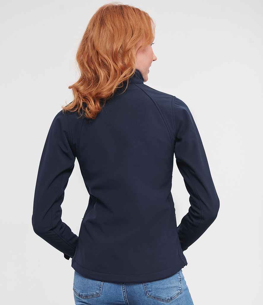 Russell Russell Athletic Ladies Soft Shell Jacket French Navy