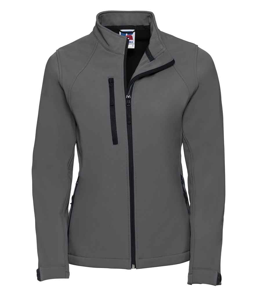 Russell Russell Athletic Ladies Soft Shell Jacket Titanium