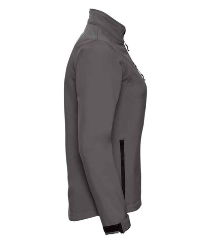 Russell Russell Athletic Ladies Soft Shell Jacket Titanium