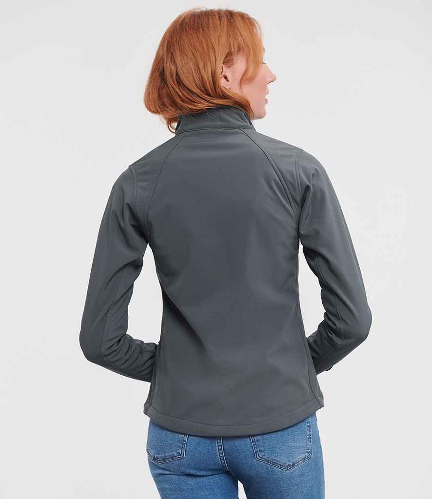 Russell Russell Athletic Ladies Soft Shell Jacket Titanium