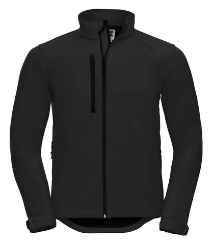 Russell Athletic Soft Shell Jacket in Black