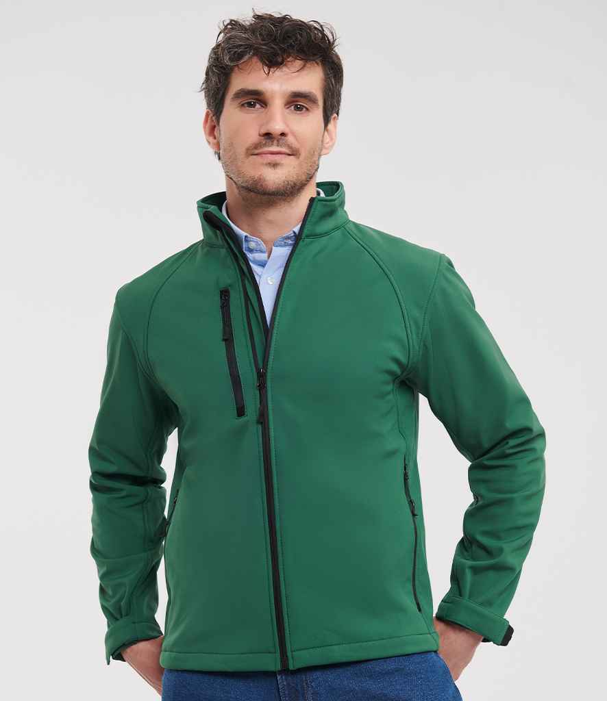 Russell Russell Athletic Soft Shell Jacket Bottle Green