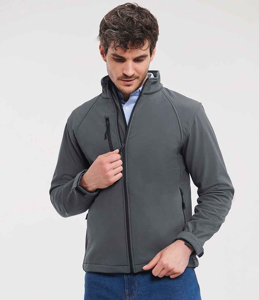 Russell Russell Athletic Soft Shell Jacket Titanium