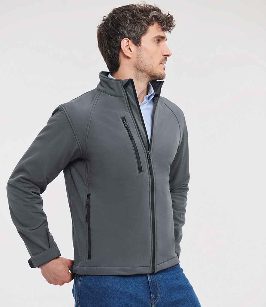 Russell Russell Athletic Soft Shell Jacket Titanium