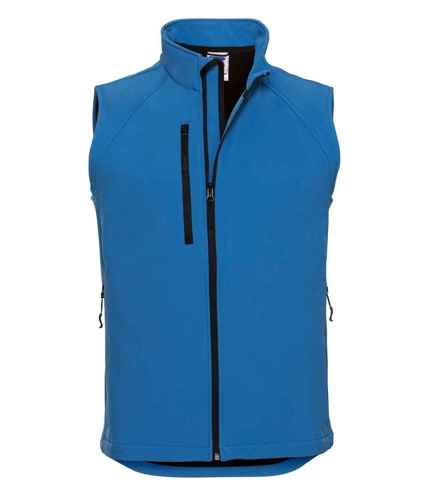 Russell Russell Athletic Soft Shell Gilet Azure