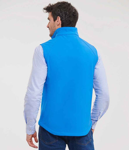 Russell Russell Athletic Soft Shell Gilet Azure