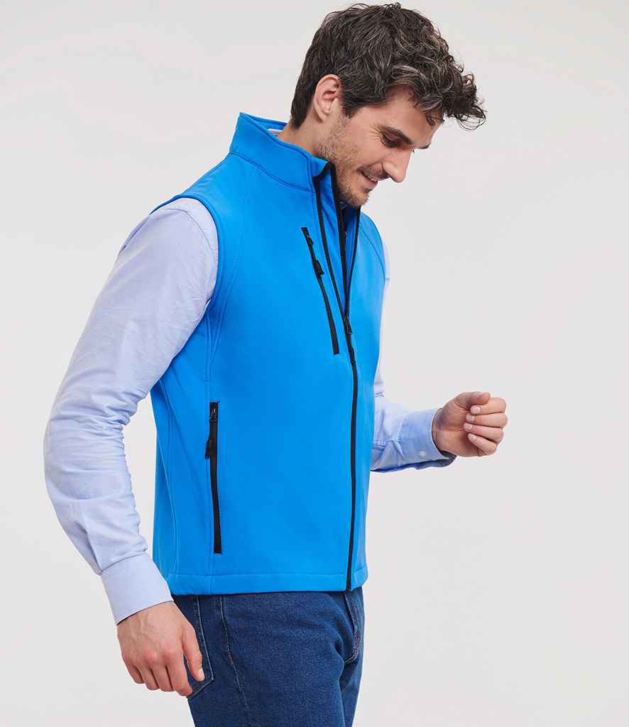 Russell Russell Athletic Soft Shell Gilet Azure