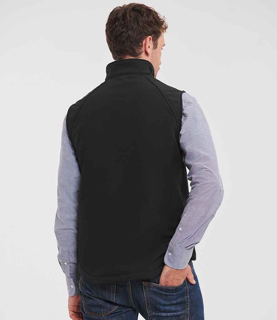 Russell Russell Athletic Soft Shell Gilet Black