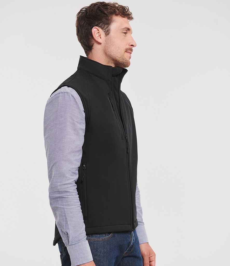 Russell Russell Athletic Soft Shell Gilet Black