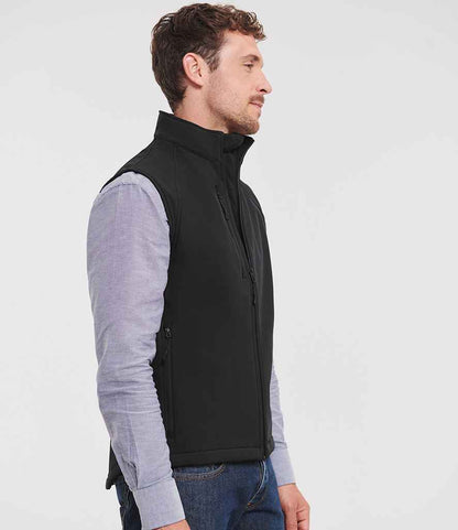 Russell Russell Athletic Soft Shell Gilet Black