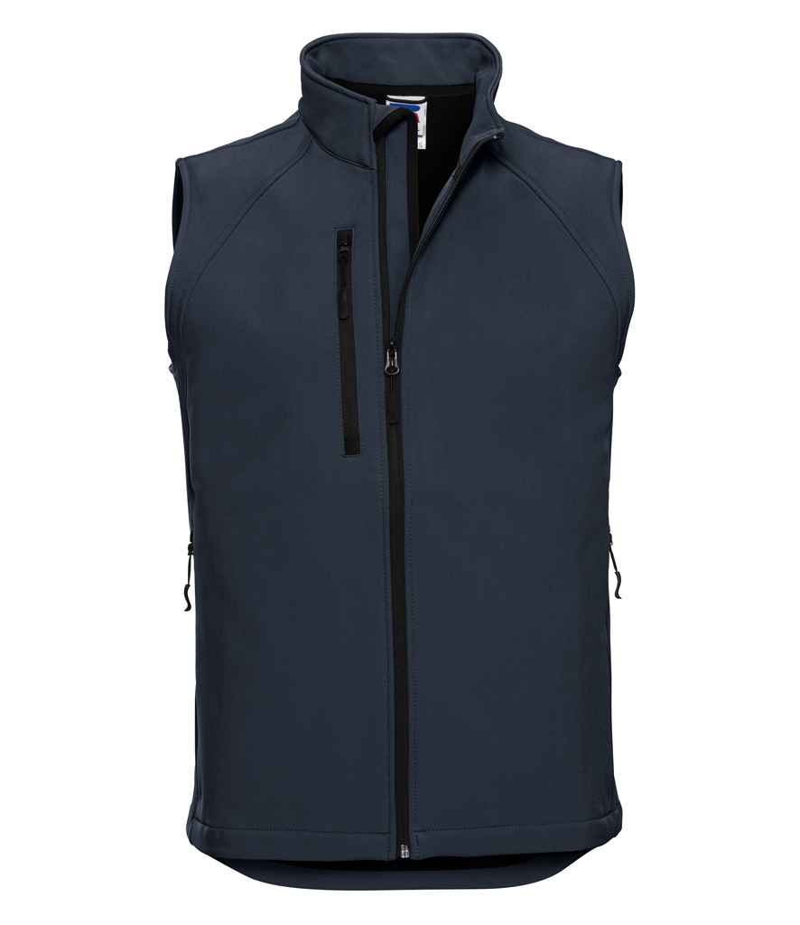 Russell Russell Athletic Soft Shell Gilet French Navy