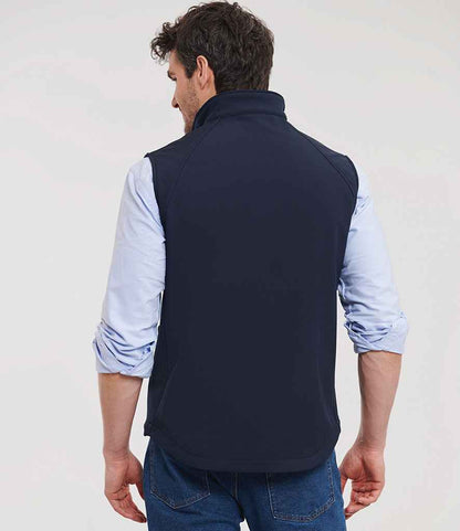 Russell Russell Athletic Soft Shell Gilet French Navy