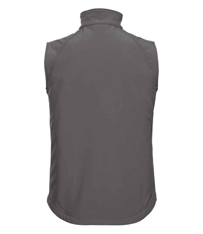 Russell Russell Athletic Soft Shell Gilet Titanium