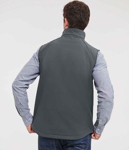 Russell Russell Athletic Soft Shell Gilet Titanium